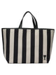 Ami Paris Ami De Coeur Medium Black Cotton Polyester Polyurethane Shoulder Bag