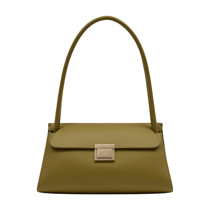 Ami Paris Small Mimi Shoulder Bag -  - Leather - Green