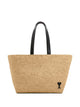 Ami Paris Ami De Coeur Shopper Bag -  - Raffia - Beige