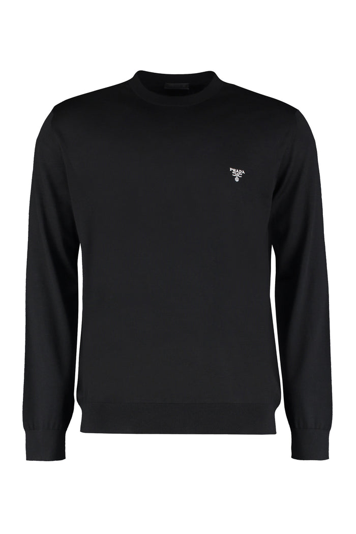 Prada Black Wool Sweater