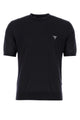 Prada Midnight Blue Wool T-Shirt