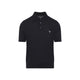Prada Blue Virgin Wool Knit Polo