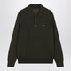 Prada Military Green Combed Wool Polo Shirt
