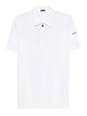 Kiton White Cotton Polo