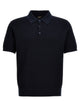 Brioni Woven Knit Polo Shirt