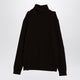 Prada Brown Cashmere Blend Turtleneck Sweater
