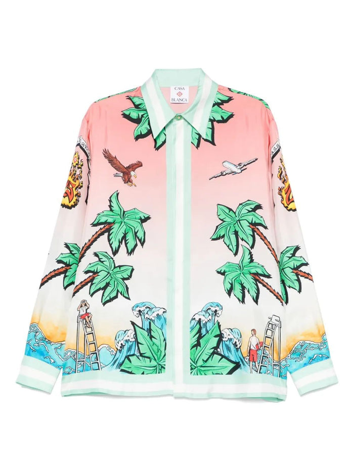 Casablanca Classic Long Sleeve Shirt