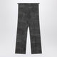 Prada  Black/White Herringbone Pants
