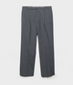 Prada Grey Cotton Virgin Wool Trousers