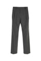 Prada Grey Wool-Cotton Trousers