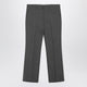 Prada Grey Flared Wool Trousers