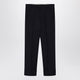 Prada Blue Wool And Mohair Trousers