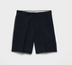 Prada Dark Blue Mohair Virgin Wool Shorts