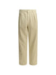 Prada Sand Cotton Trousers