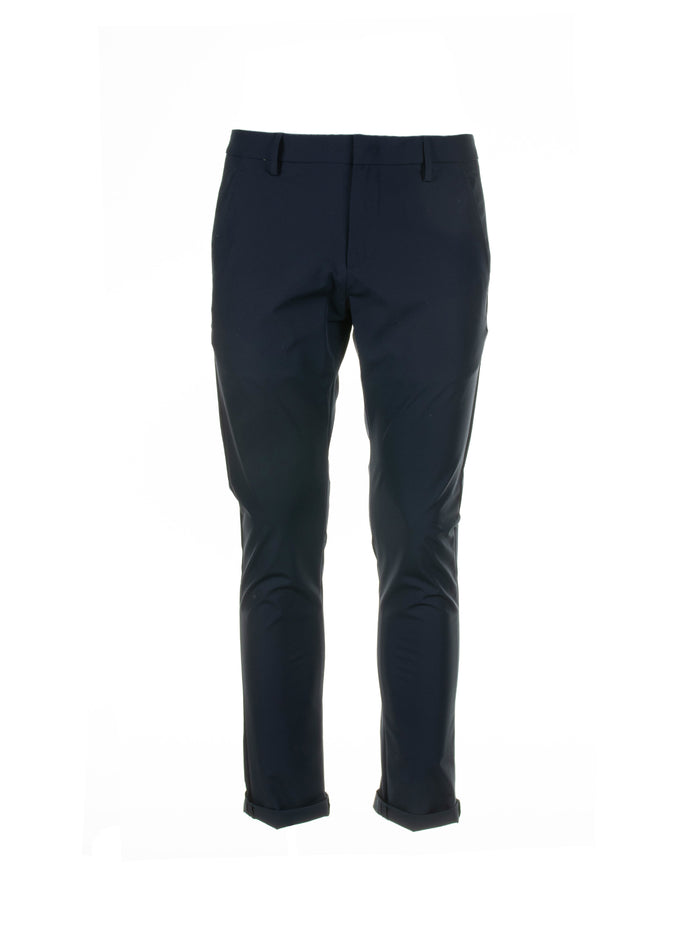 Dondup Navy Blue Gaubert Trousers