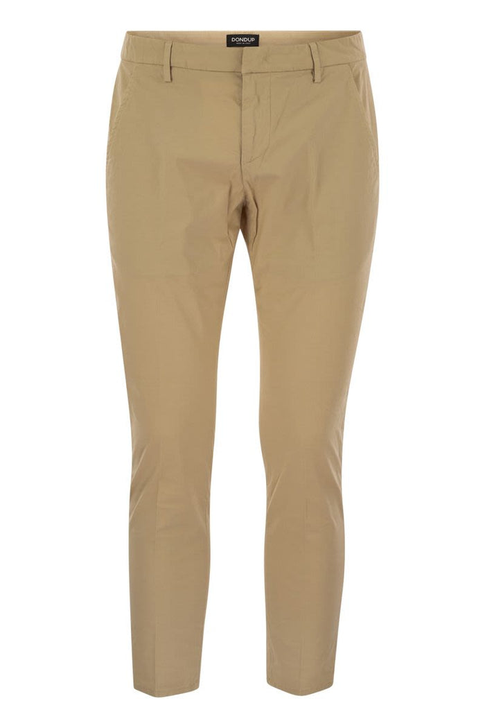 Dondup Alfredo - Slim-Fit Cotton Trousers