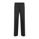 Prada Prince Of Wales Checked Wool Trousers