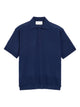 Ami Paris Short-Sleeve Wool Polo Shirt