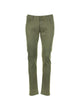 Jacob Cohen Green 5-Pocket Trousers In Cotton
