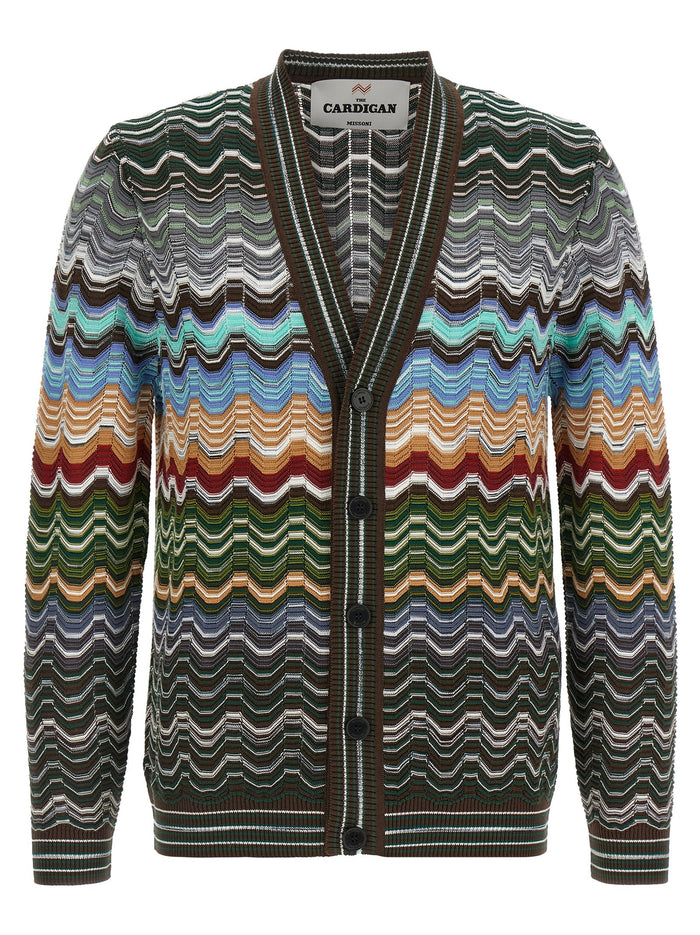 Missoni Greek Pattern Cardigan