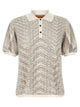 Missoni 'Zig-Zag' Knit Polo Shirt