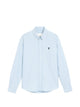 Ami Paris Quota - Contrasted Ami De Coeur Button Down Collar Classic Fit Shirt