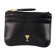 Ami Paris Paris Paris Leather Card Holder