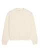 Ami Paris Cream Ami De Coeur Sweatshirt