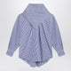 Ami Paris Striped Bandana Blouse