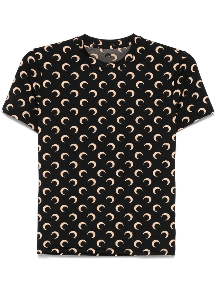 Marine Serre Marine Serre Moon Short-Sleeves T-Shirt