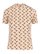 Marine Serre Beige Polyamide Elastane T-Shirt