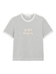 Ami Grey Cotton T-Shirt