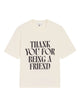 Ami Paris H Thank You T-Shirt Beige