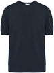 Malo Blue Cotton Girocollo Sweater