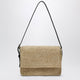 Manebi Raffia And Leather Shoulder Bag