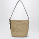 Manebi Raffia And Leather Crossbody Bag
