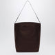 Valesque Bucket Tote Bag In Brown Nylon