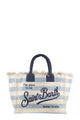 Mc2 Saint Barth Vanity - Canvas Bag With Striped Pattern
