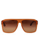 Victoria Beckham Caramel Acetate Sunglasses