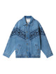 Isabel Marant Blue Cotton Jacket