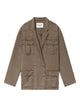 Isabel Marant Etoile Marant Étoile Nevala Cotton And Linen Jacket