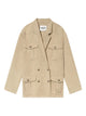 Isabel Marant Beige Cotton Linen Jacket