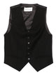 The Frankie Shop Black Lyocell Rayon Wool Jacket