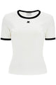 Courregès Contrast Trim T-Shirt