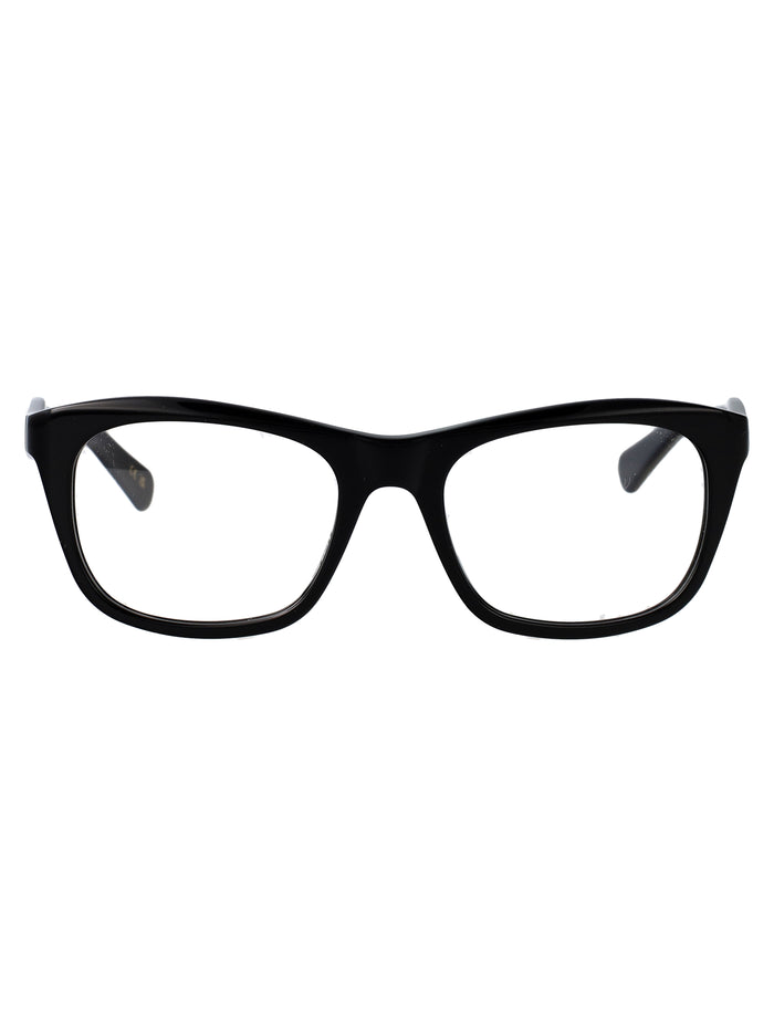 Valentino Garavani Black Black Transparent Acetate Glasses