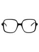 Valentino Garavani Black Black Transparent Acetate Glasses