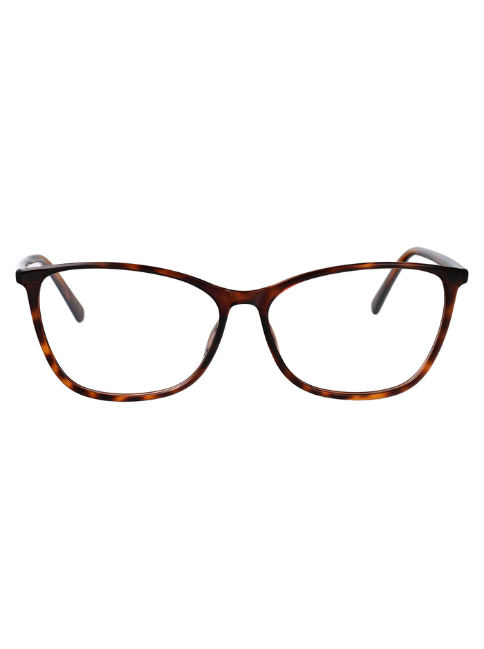 Valentino Garavani Havana Havana Transparent Acetate Glasses