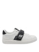 Balmain White B-Court Sneakers