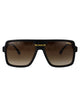 Carrera Matte Black Gold Eco Polyamide Sunglasses