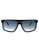 Carrera Black Crystal Acetate Sunglasses